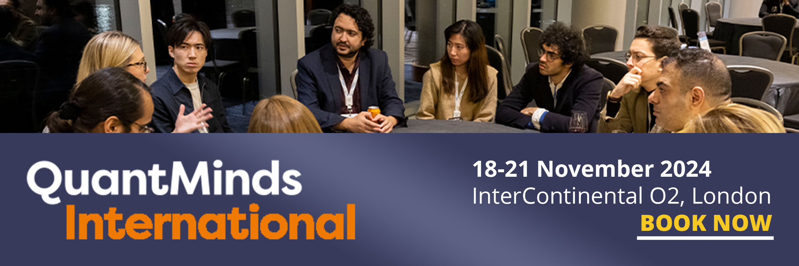 QuantMinds International 2024 banner