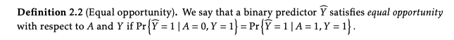 Equality of Opportunity in Supervised Learning, Hardt et al