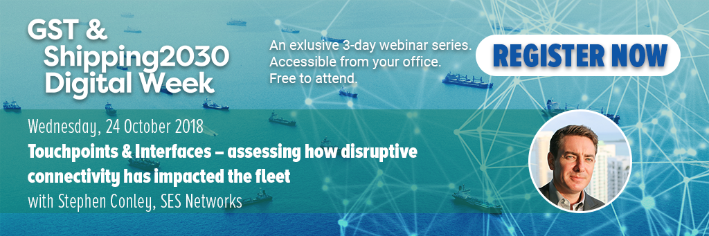 SES Networks webinar Touchpoints & Interfaces – assessing how disruptive connectivity has impacted the fleet